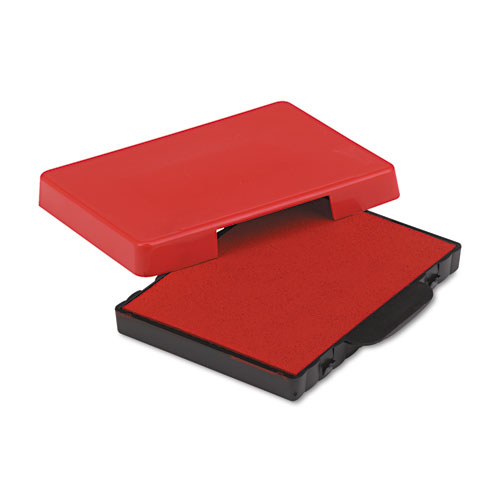 Trodat T5460 Dater Replacement Ink Pad, 1 3/8 x 2 3/8, Red
