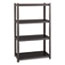 SHELVING,4-SHELF UNIT,BK