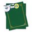 HOLDER,CERT,GOLDFOIL,6PK,GN