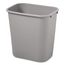 WASTEBASKET,PLAS,15H,GY