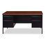 DESK,DBL PED 60X30,BK