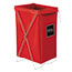 CART,HAMPER,KIT,30GAL,RD