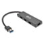 USB,4 PORT,3.0 HUB,BK