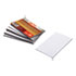 Business Card Magnets, 2 x 3.5, White, Adhesive Coated, 25/Pack