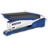 InPower Spring-Powered Premium Desktop Stapler, 28-Sheet Capacity, Blue/Silver