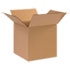 Fixed-Depth Shipping Boxes, 200 lb Mullen Rated, Regular Slotted Container (RSC), 20 x 13 x 10, Brown Kraft, 25/Bundle