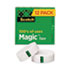 Magic Tape Value Pack, 1" Core, 0.75" x 83.33 ft, Clear, 12/Pack