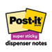 Post-it® Pop-up Notes Super Sticky