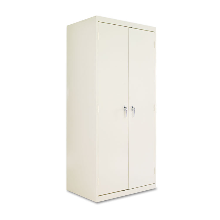Picture of Assembled 78" High Storage Cabinet, w/Adjustable Shelves, 36w x 24d, Putty