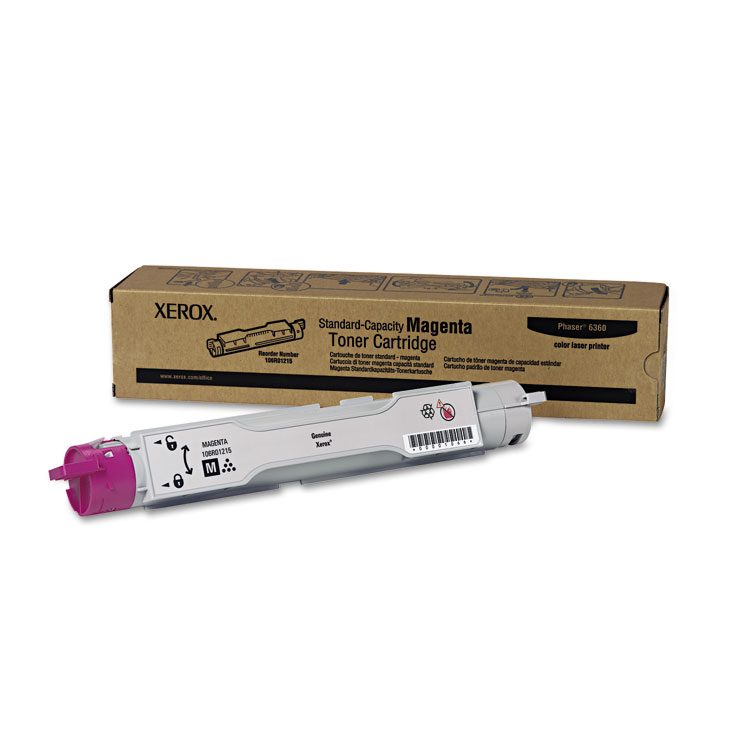 Picture of 106R01215 Toner, 5000 Page-Yield, Magenta