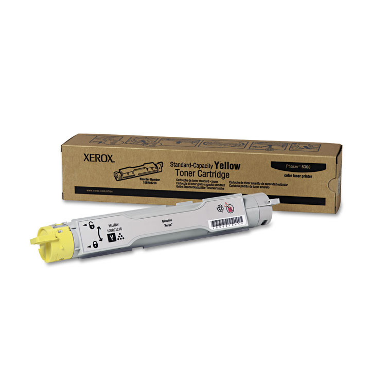 Picture of 106R01216 Toner, 5000 Page-Yield, Yellow