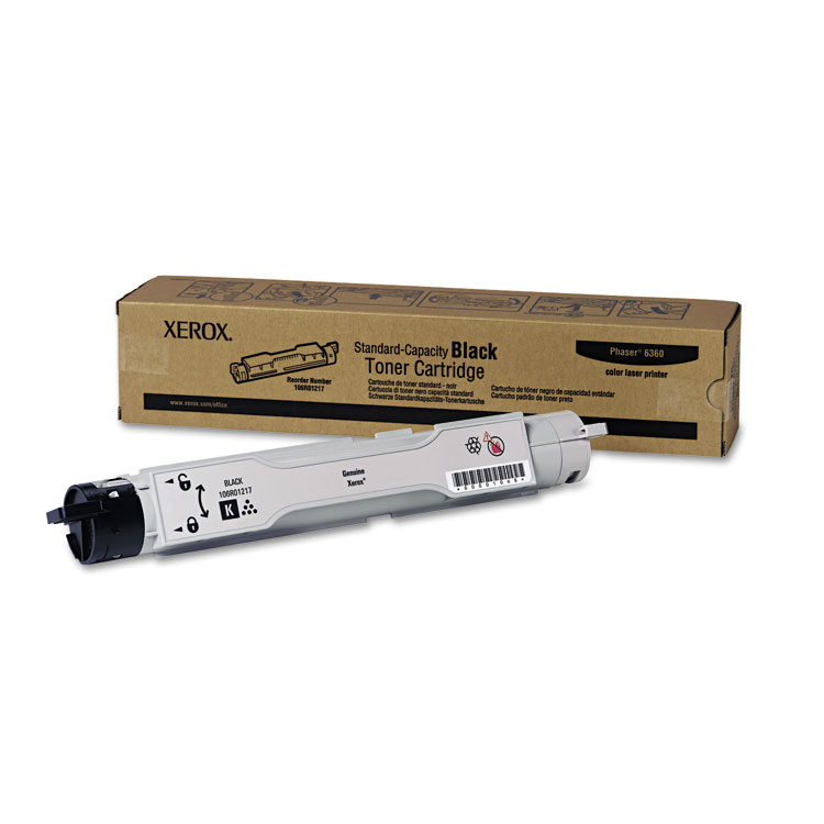 Picture of 106R01217 Toner, 9000 Page-Yield, Black