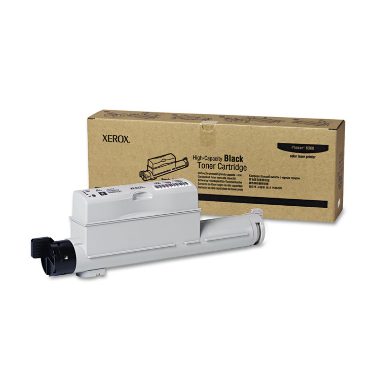Picture of 106R01221 High-Yield Toner, 18000 Page-Yield, Black