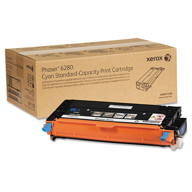 Picture of 106R01388 Toner, 2200 Page-Yield, Cyan