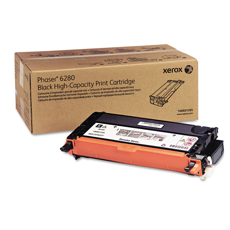 Picture of 106R01395 High-Yield Toner, 7000 Page-Yield, Black