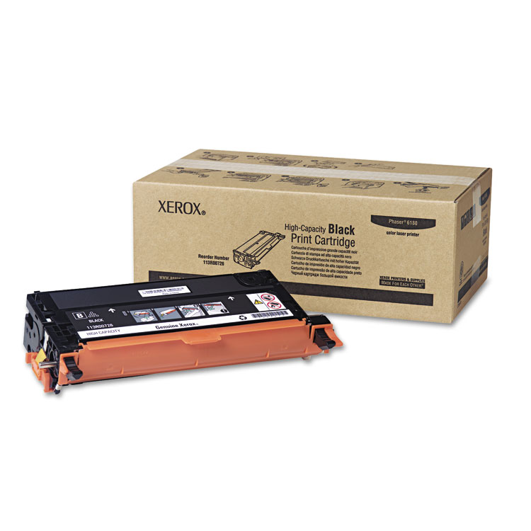 Picture of 113R00726 High-Yield Toner, 8000 Page-Yield, Black