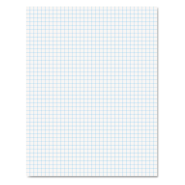 Picture of Quadrille Pads, 4 Squares/Inch, 8 1/2 x 11, White, 50 Sheets