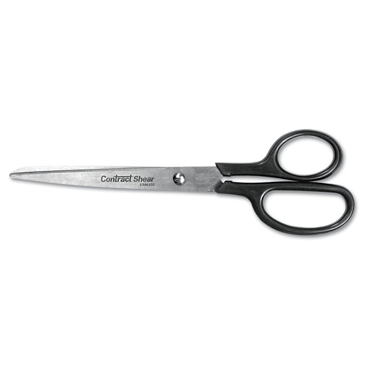 Picture of Straight Contract Scissors, 8" Long, Black