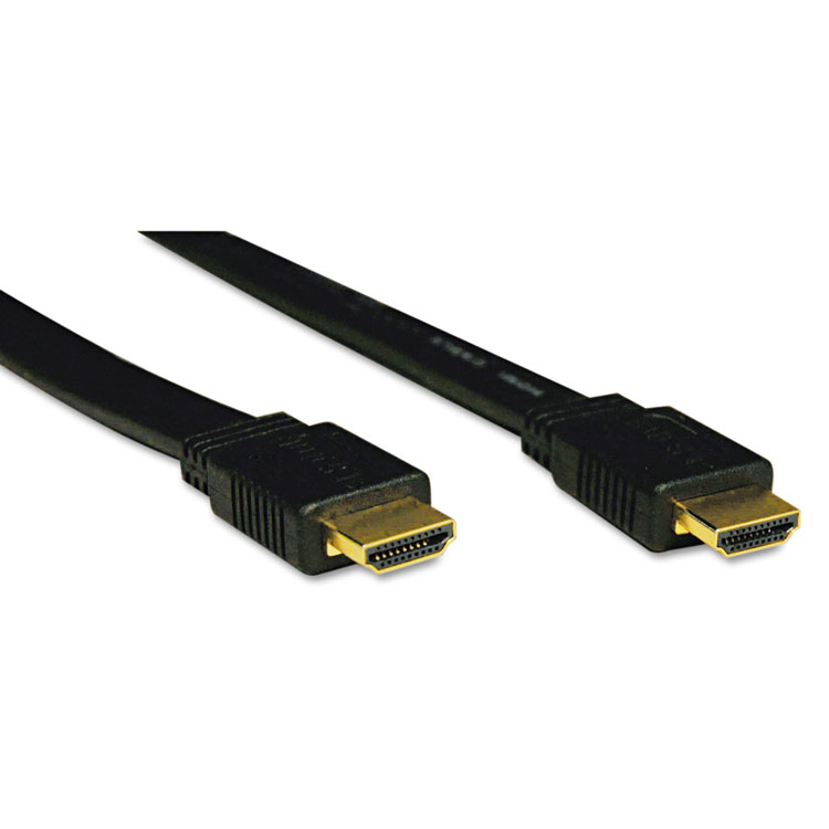 Picture of P568-006-FL 6ft Flat HDMI Gold Cable HDMI M/M, 6'