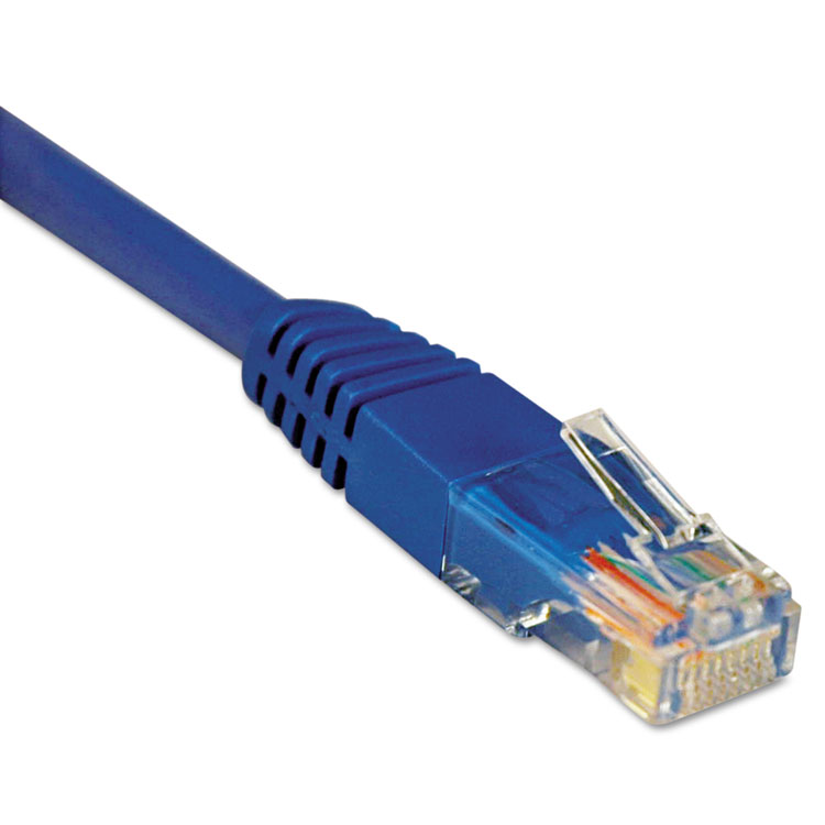 Picture of CAT5e Molded Patch Cable, 7 ft., Blue