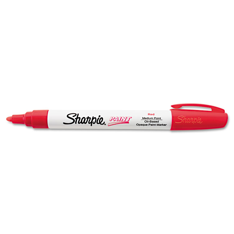 Picture of Permanent Paint Marker, Medium Point, Red