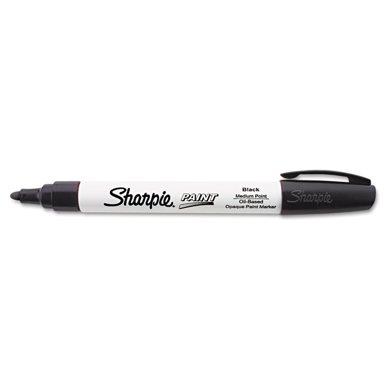 Picture of Permanent Paint Marker, Medium Point, Black