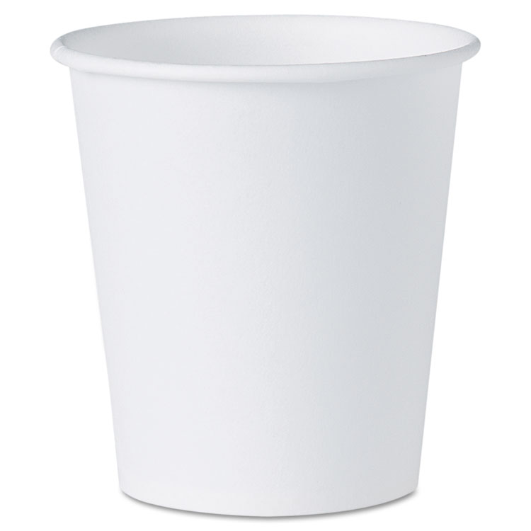 Picture of White Paper Water Cups, 3oz, 100/bag, 50 Bags/carton