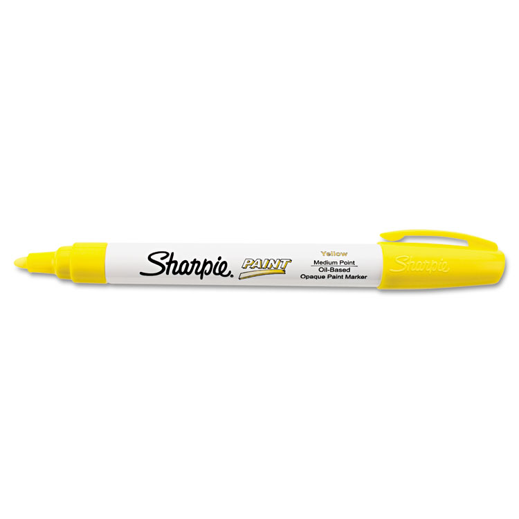 Picture of Permanent Paint Marker, Medium Point, Yellow