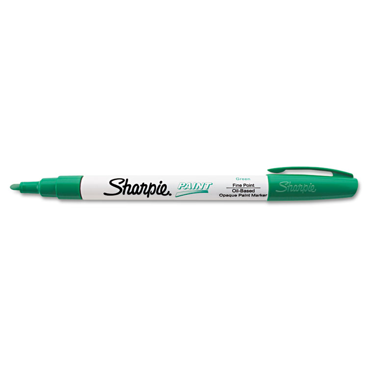 Picture of Permanent Paint Marker, Fine Point, Green