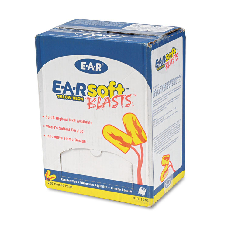 MMM3111252 EARPLUGS,RSOFT BLSTS,NEYL