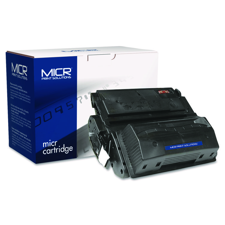 Picture of Compatible with Q1339AM MICR Toner, 18,000 Page-Yield, Black