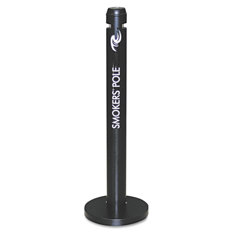 Picture of Smoker's Pole, Round, Steel, Black