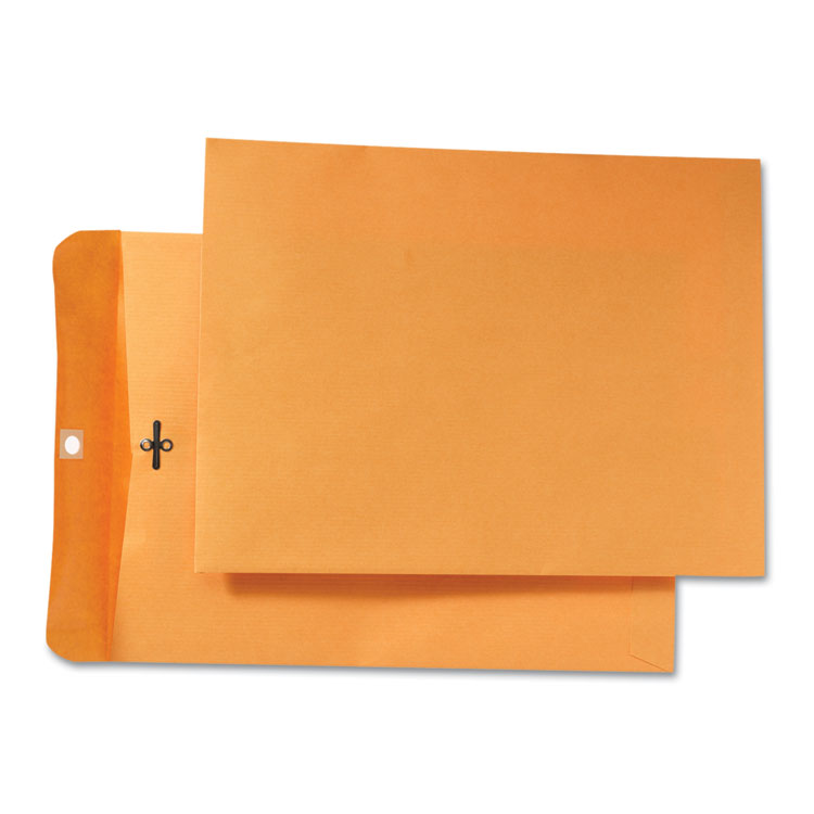 Picture of Park Ridge Kraft Clasp Envelope, 9 x 12, Brown Kraft, 100/Box