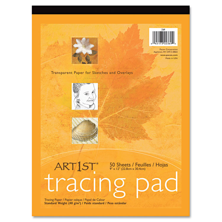 Picture of Art1st Parchment Tracing Paper, 9 x 12, White, 50 Sheets