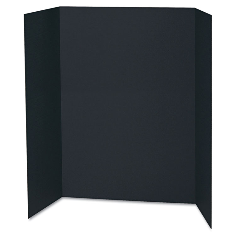 Picture of Spotlight Corrugated Presentation Display Boards, 48 x 36, Black, 24/Carton