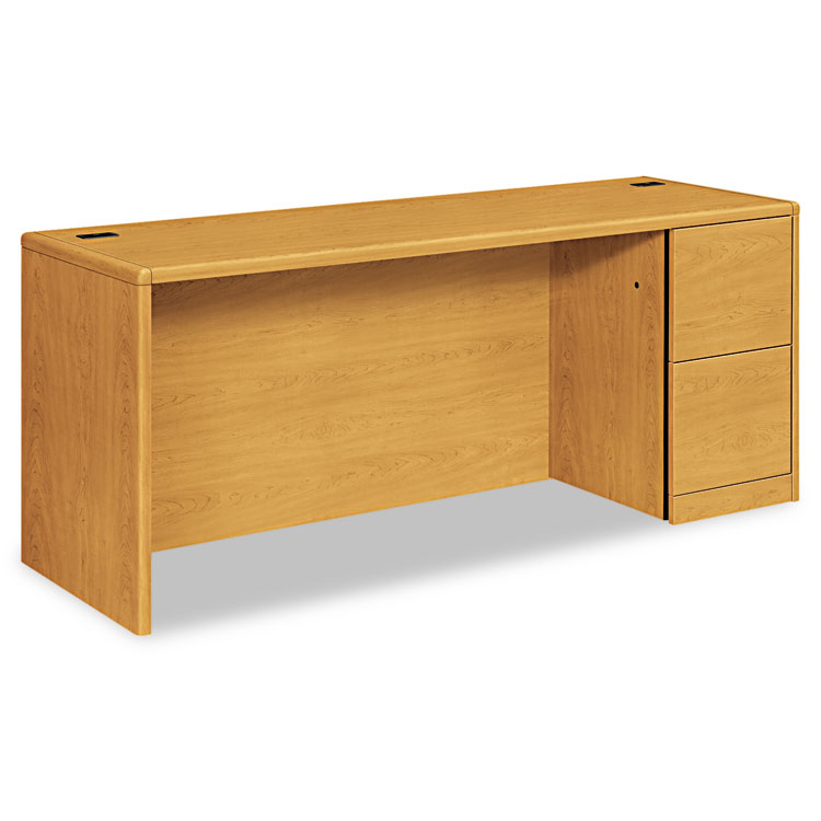 Picture of 10700 Series Right Pedestal Credenza, 72w x 24d x 29 1/2h, Harvest