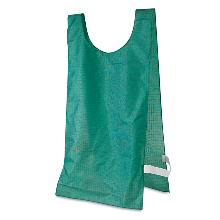 Picture of Heavyweight Pinnies, Nylon, One Size, Green, 12/Box