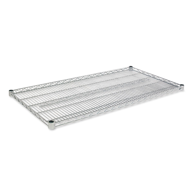 Picture of Industrial Wire Shelving Extra Wire Shelves, 48w x 24d, Silver, 2 Shelves/Carton