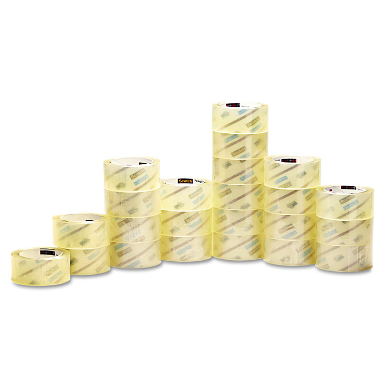 Picture of 3750 Commercial Grade Packaging Tape, 1.88" x 54.6yds, 3" Core, Clear, 48/Carton