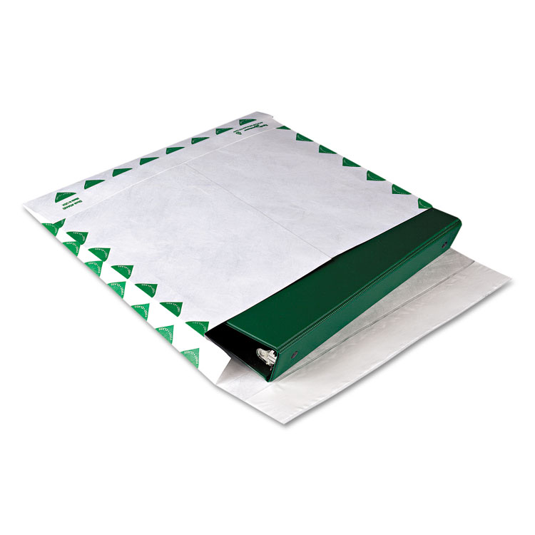 Picture of Tyvek Booklet Expansion Mailer, 1st Class, 10 x 13 x 2, White, 18lb, 100/Carton