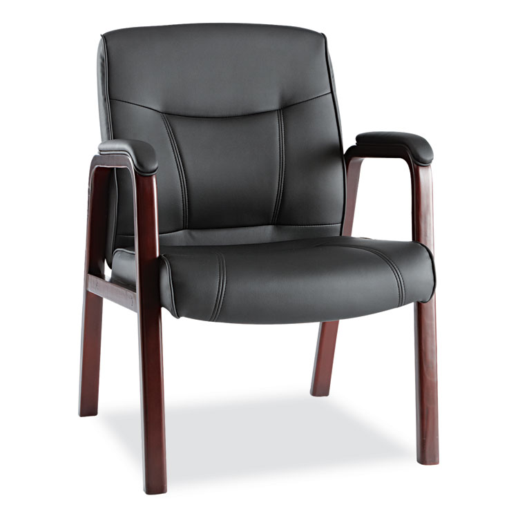 Guest Chair Leather Alera Madaris, Leather Guest Chair