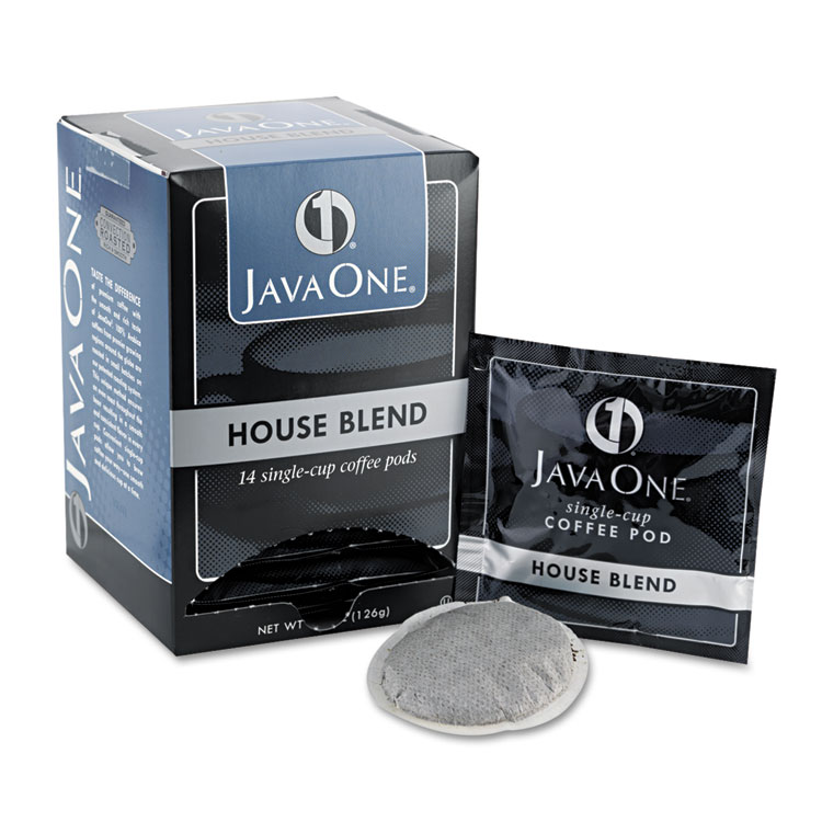 Picture of Coffee Pods, House Blend, Single Cup, 14/Box