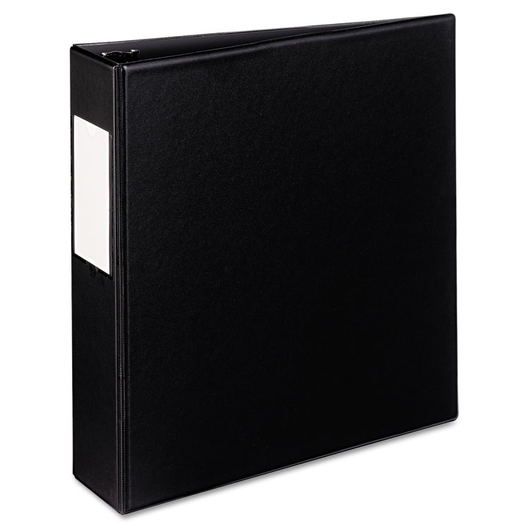 Picture of Mini Durable Binder with Round Rings, 5 1/2 x 8 1/2, 2" Capacity, Black