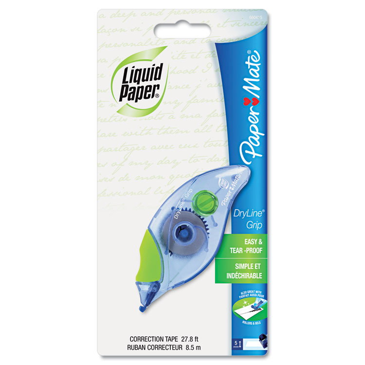 Picture of DryLine Grip Correction Tape, Non-Refillable, 1/5" x 335"