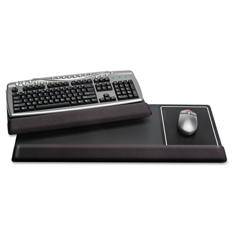 Picture of Viscoflex Extended Keyboard Wrist Rest, Black