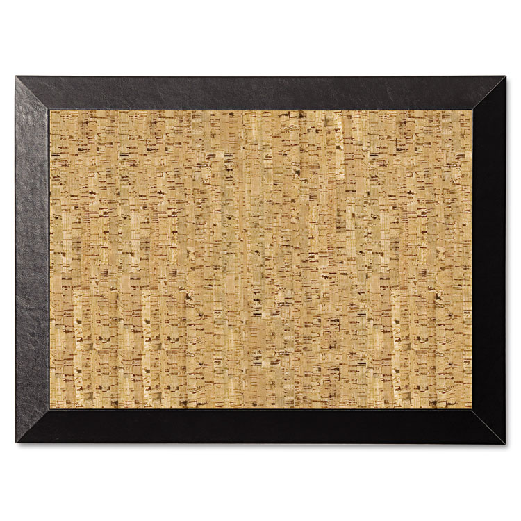 Picture of Natural Cork Bulletin Board, 24x18, Cork/Black