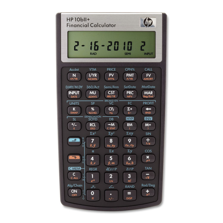Picture of 10bII+ Financial Calculator, 12-Digit LCD