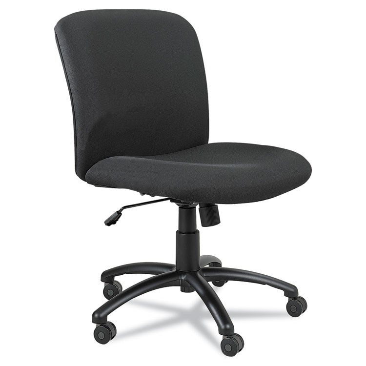 Picture of Uber Series Big & Tall Swivel/Tilt Mid Back Chair, Black