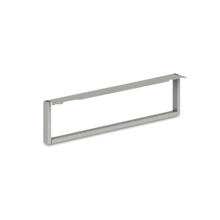 Picture of Voi O-Leg Support for Low Credenza, 30d x 7h, Platinum Metallic