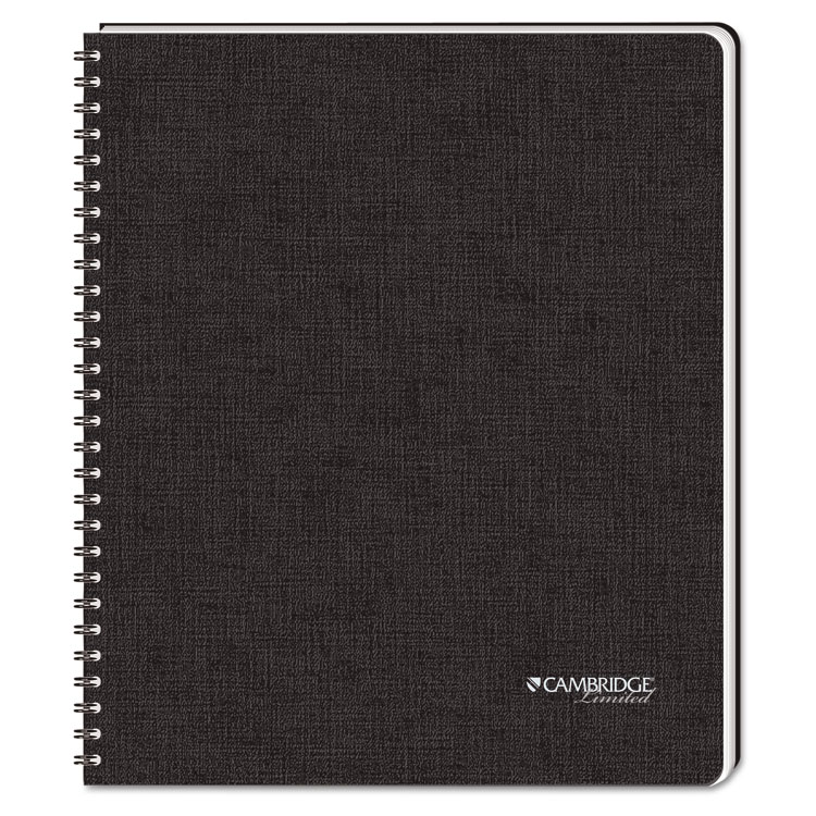 Picture of Hardbound Notebook with Pocket, Legal Rule, 11 x 8 1/2, White, 96 Sheet Pad